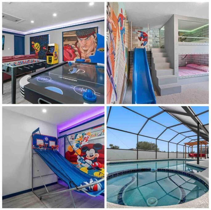 13 Mins From Disney Arcade, Private Pool, & Themed Rooms Orlando Exterior photo
