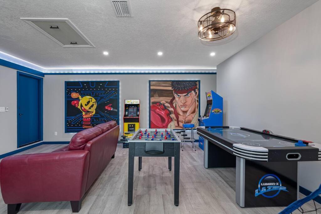 13 Mins From Disney Arcade, Private Pool, & Themed Rooms Orlando Exterior photo