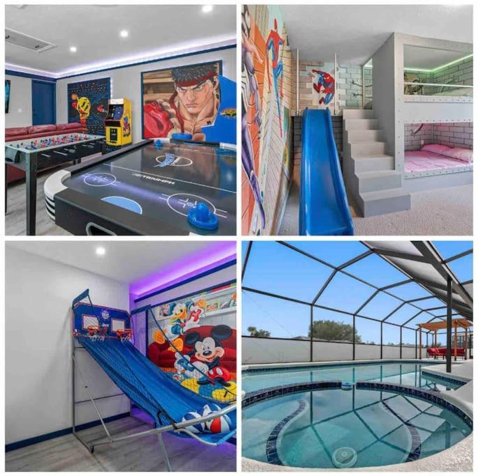 13 Mins From Disney Arcade, Private Pool, & Themed Rooms Orlando Exterior photo